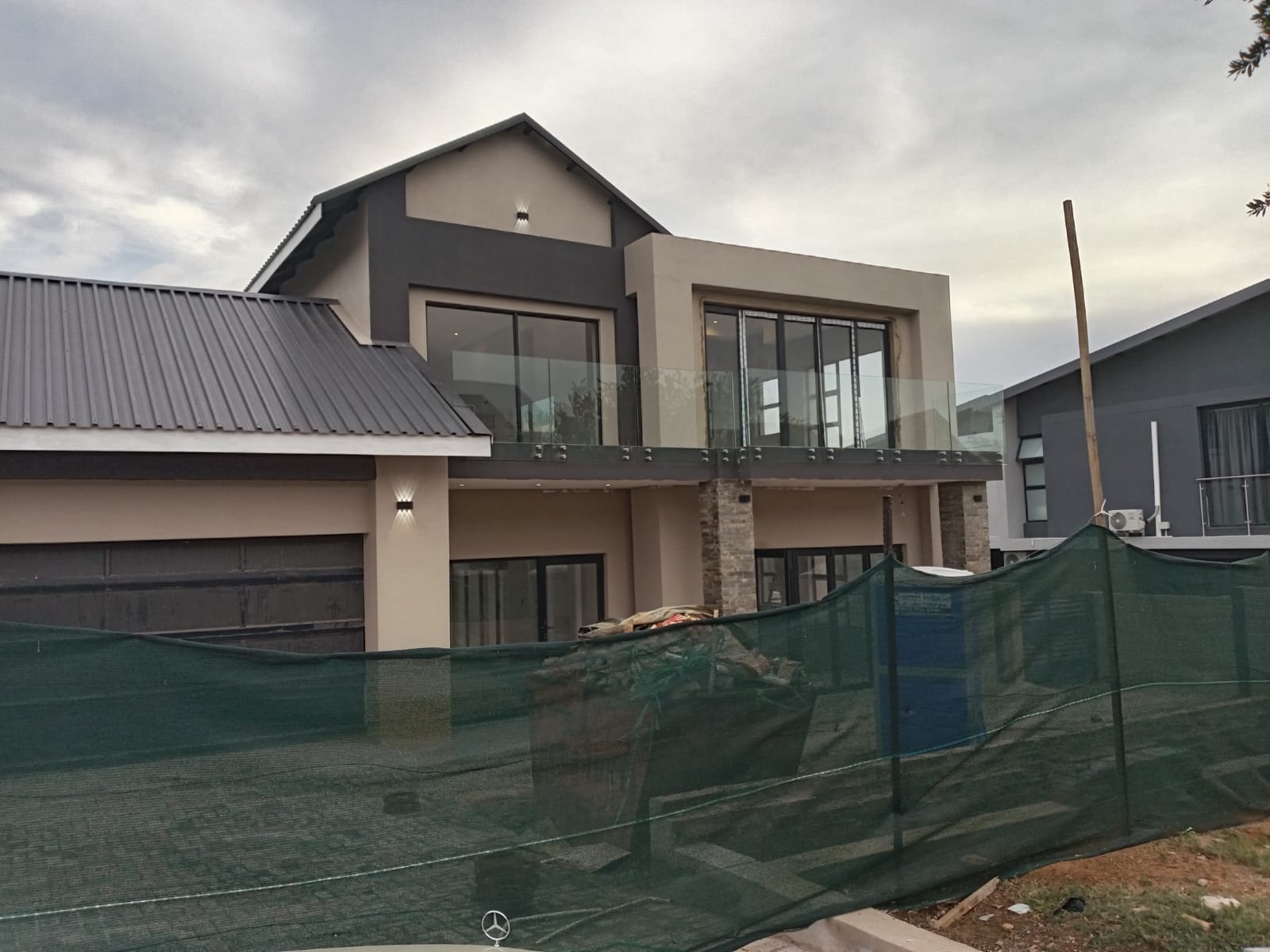 Completed home exterior