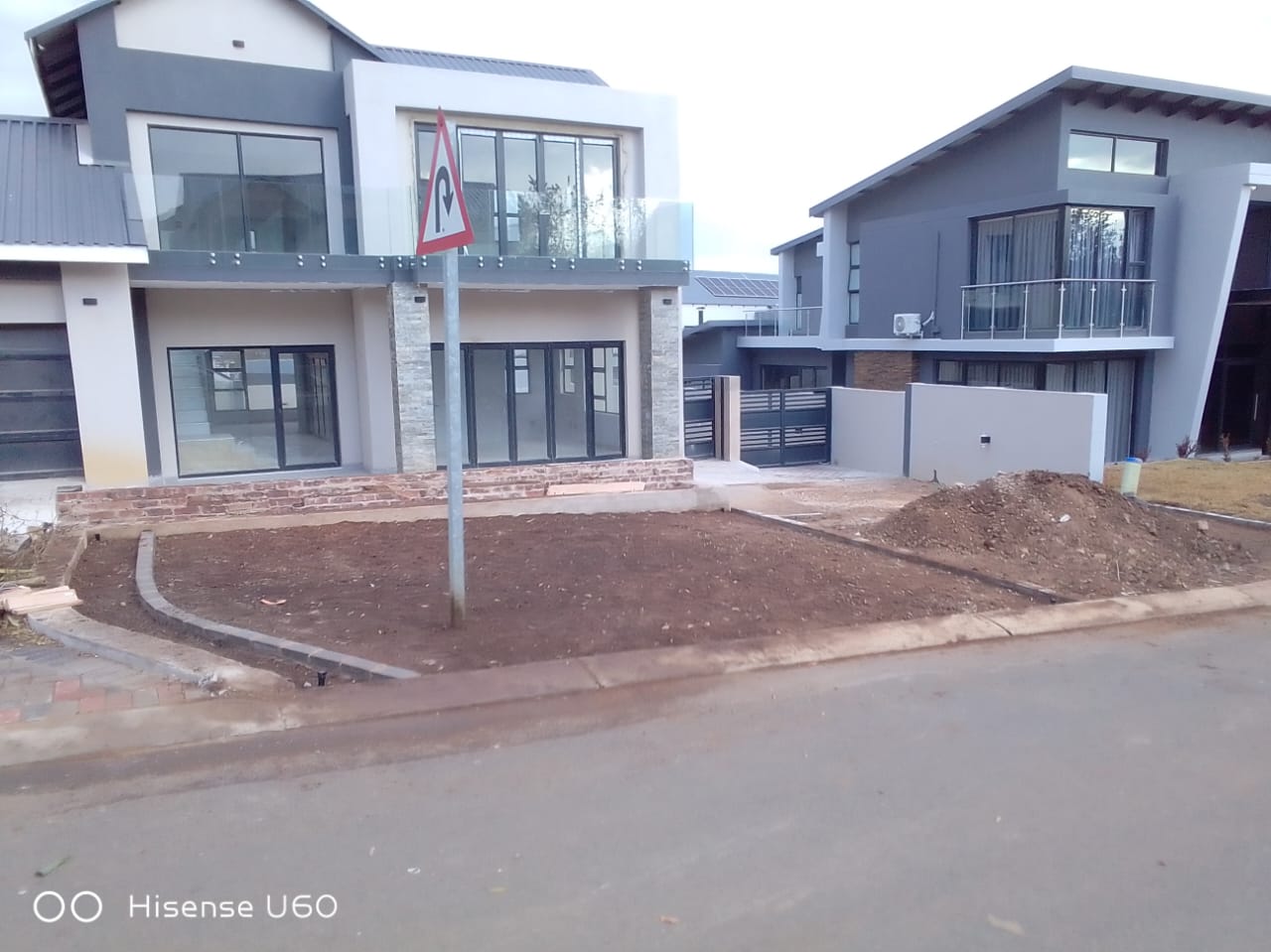 Residential project streetscape